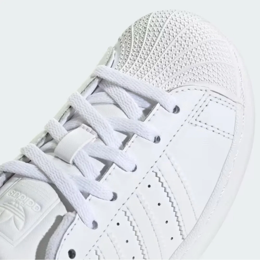 Adidas Superstar C White Leather Sneakers - Picture 7 of 7